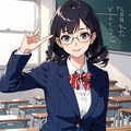 メガネっ娘習作06 6枚目