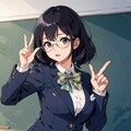 メガネっ娘習作06 3枚目