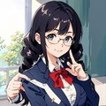 メガネっ娘習作06 5枚目