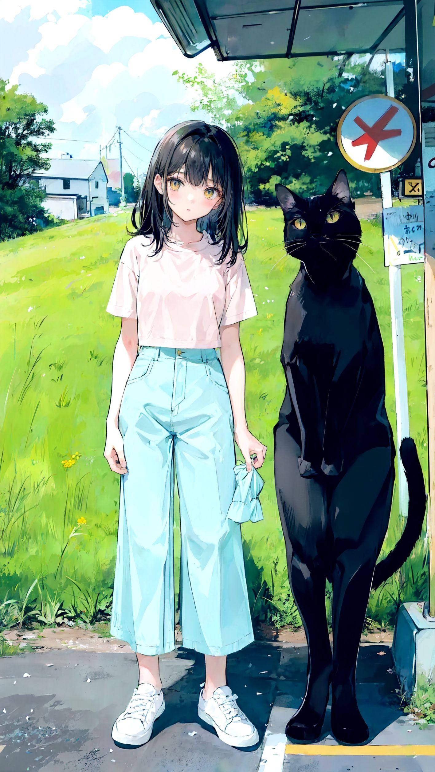 猫人とわたし