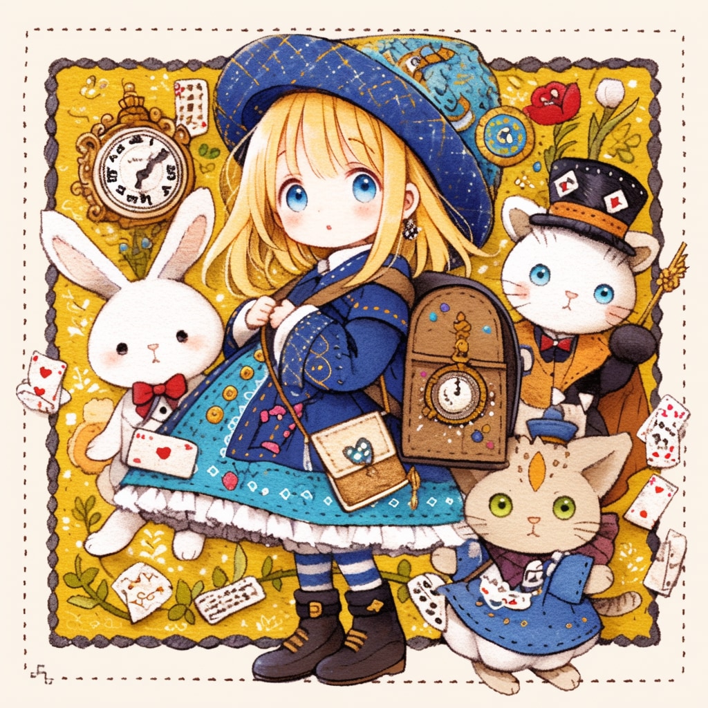 時計うさぎと魔法の旅