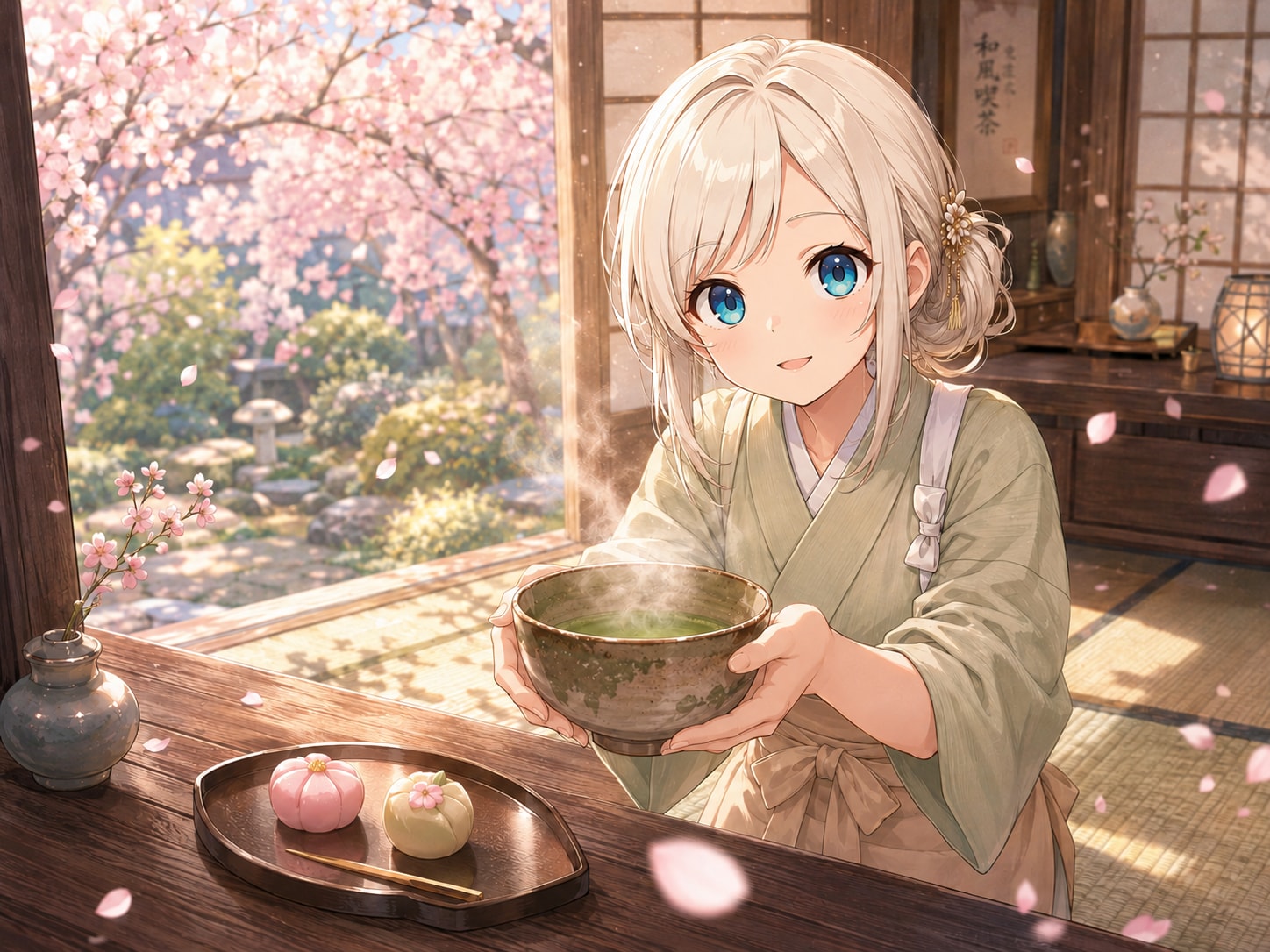 どうぞ、一服召し上がれ🎶