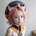 【原神　ディオナ】コスプレ風イラスト 4枚目