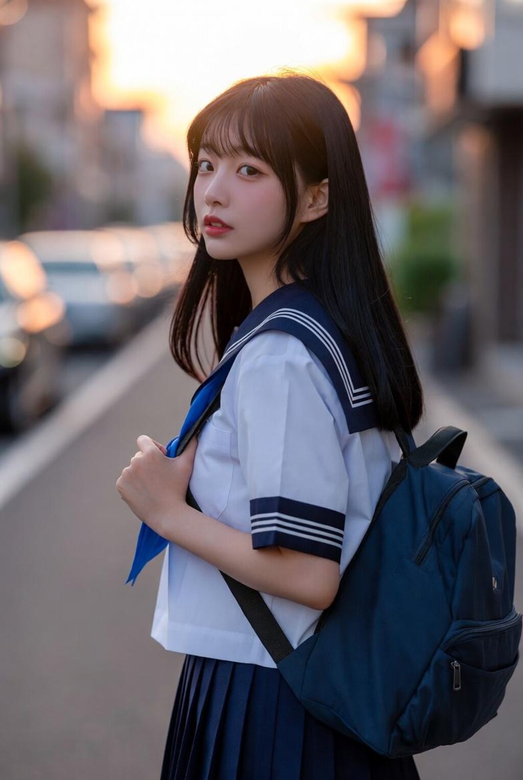 夕暮れ