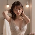 浴室のドレスの女性 2 8枚目