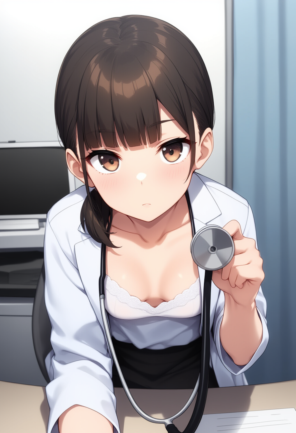 なぜか男性患者に大人気の女医さん