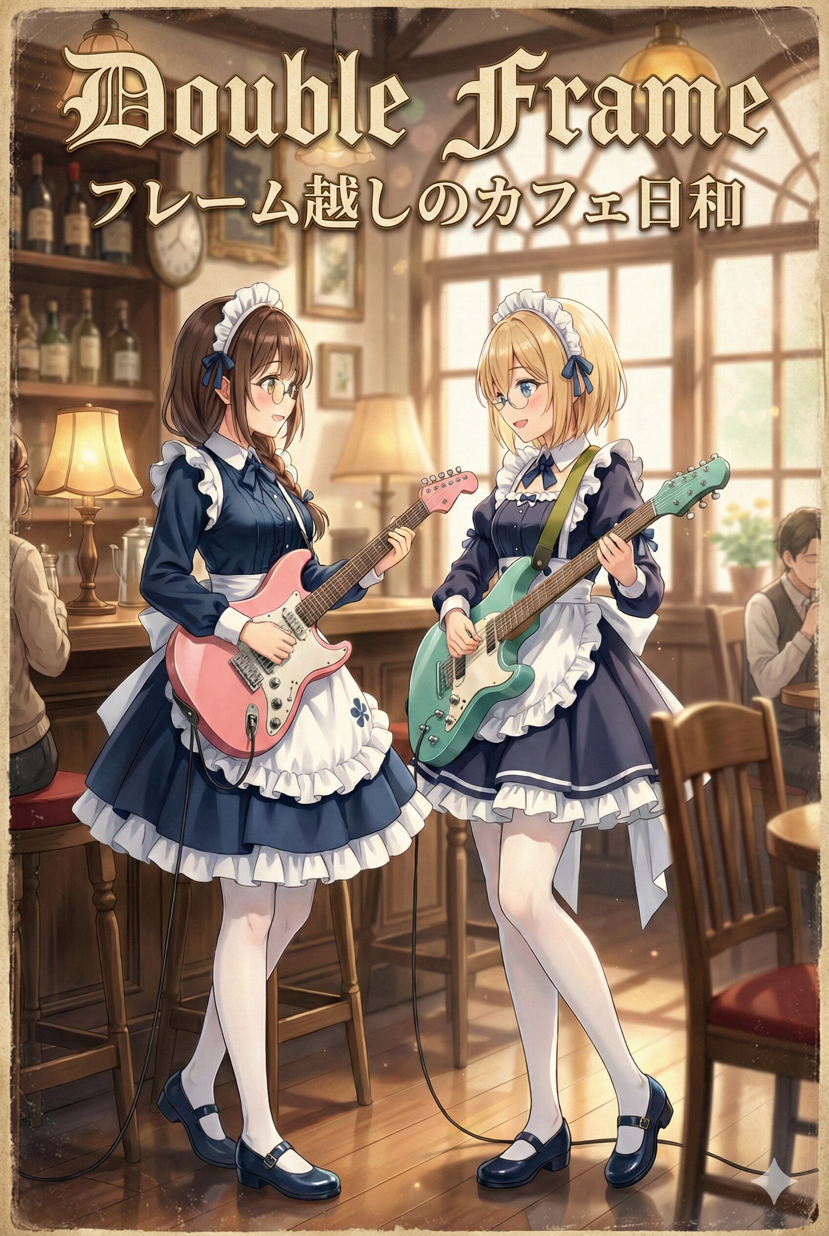フレーム越しのカフェ日和