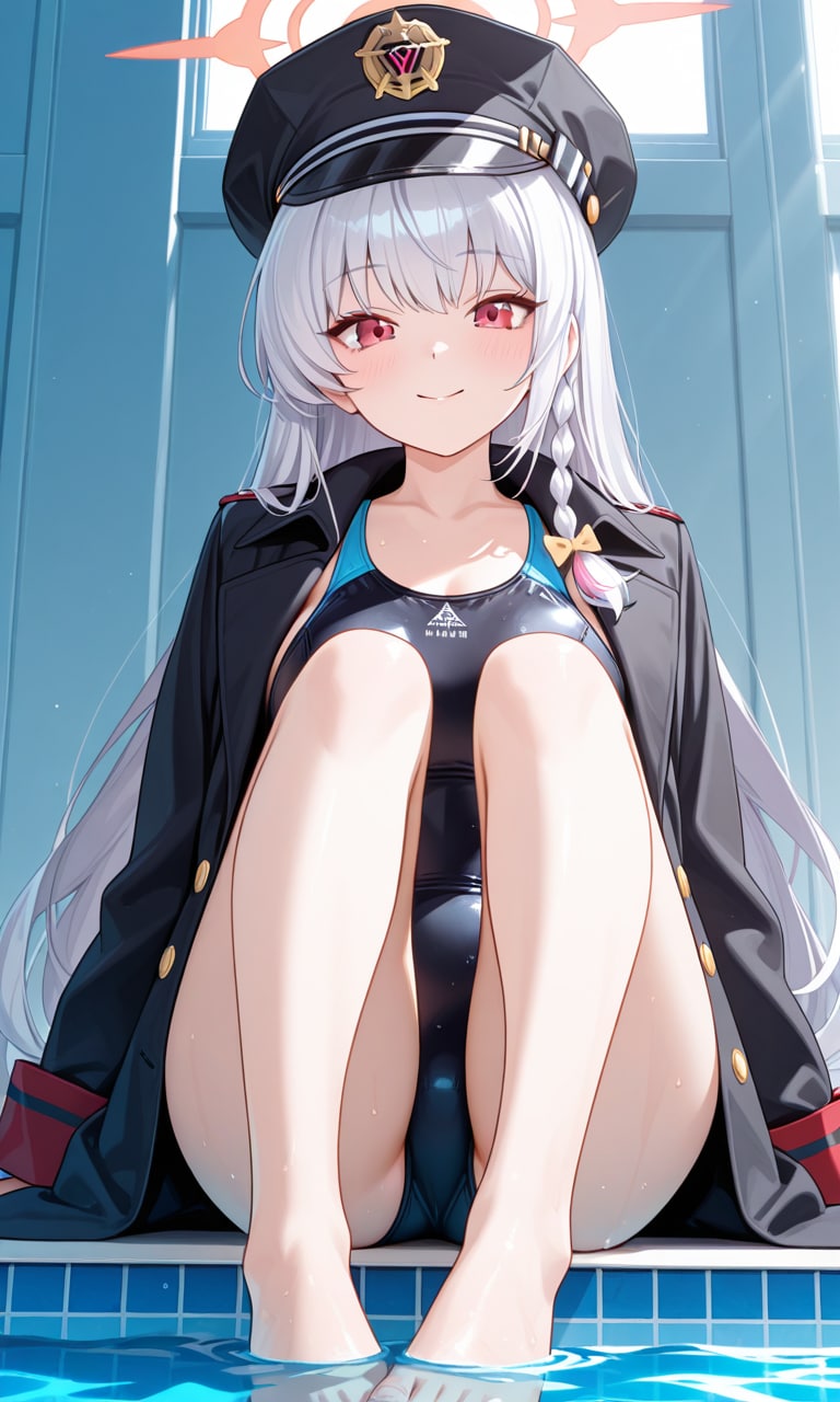 ハルナ　競泳水着4