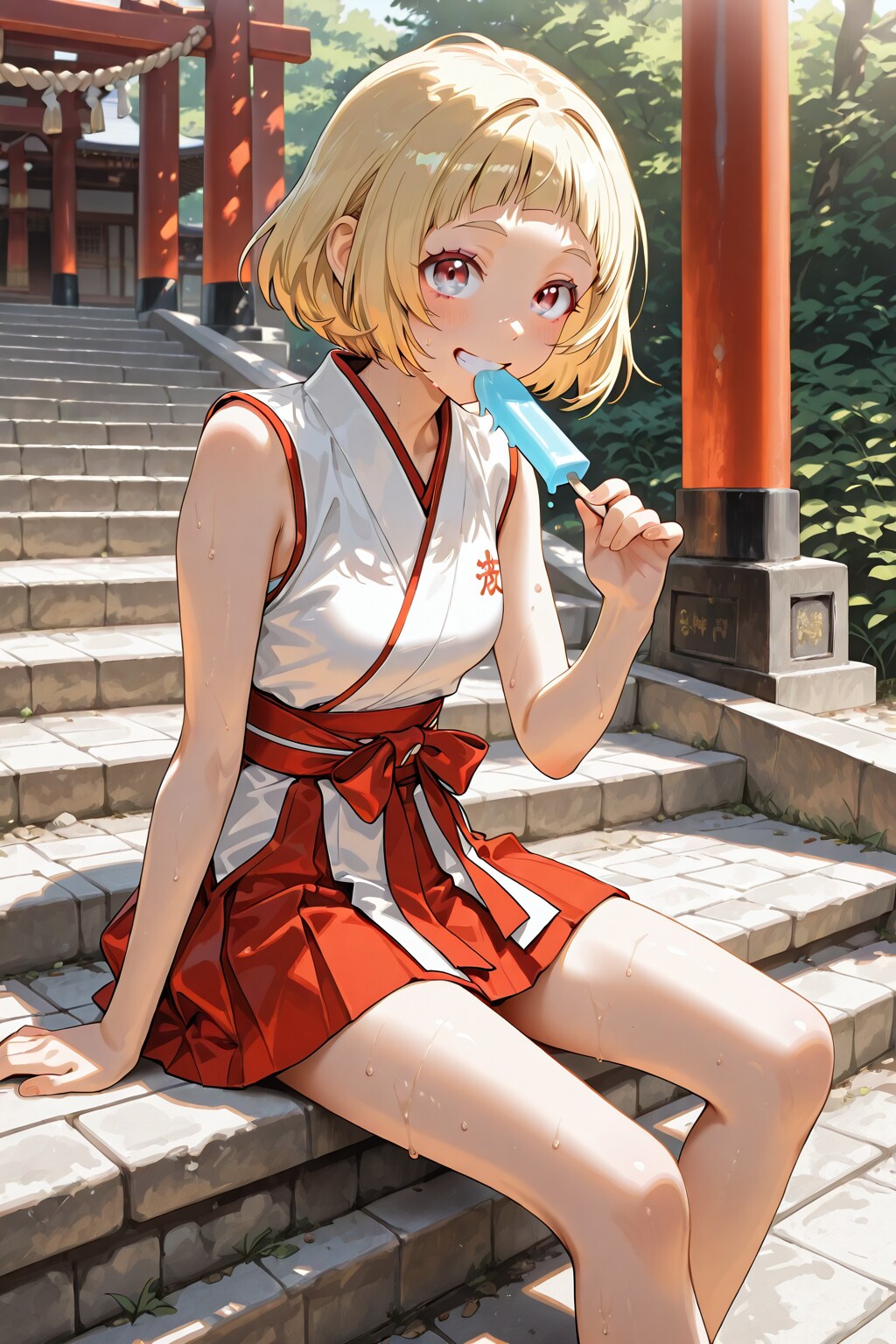 アイス、食べる～？(*^o^*)