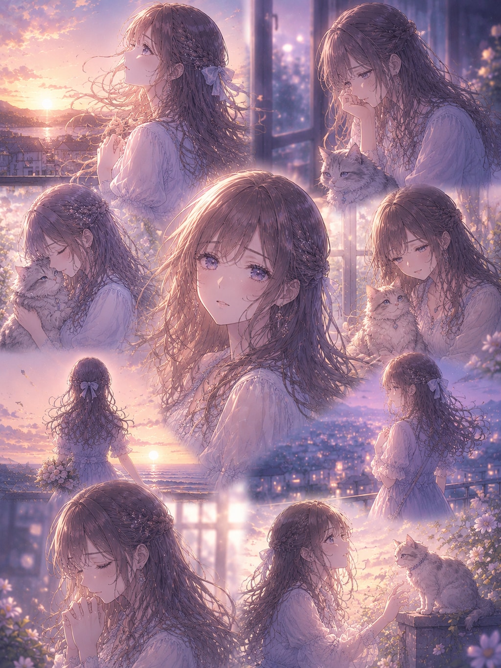 a girl is rushing home