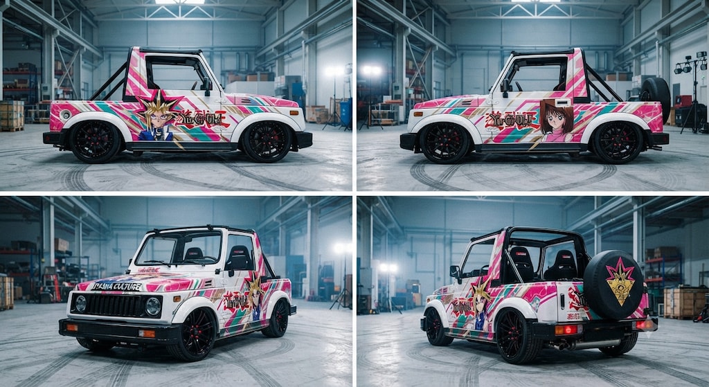 遊戯王痛車ジムニー