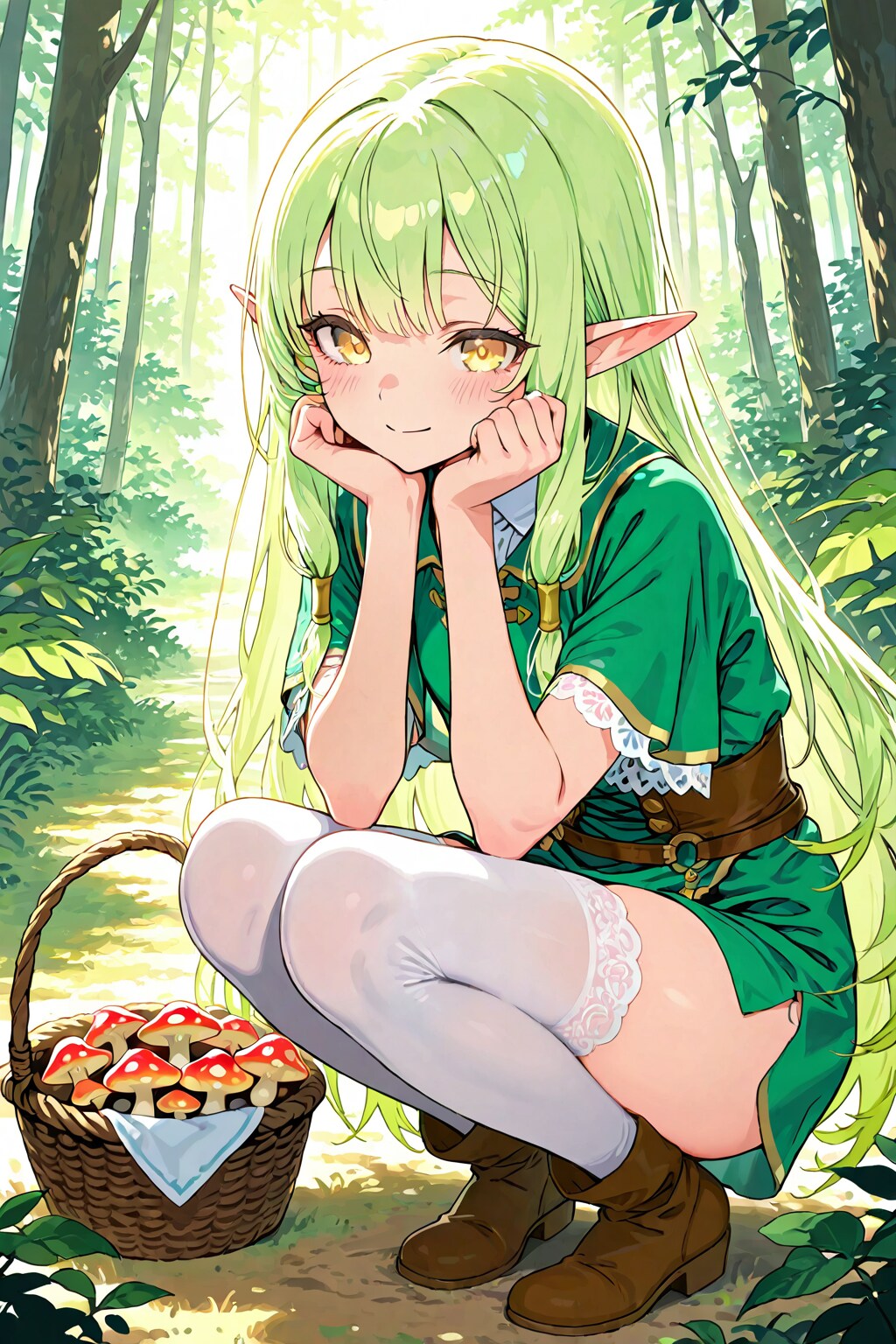 キノコ採り | の人気AIイラスト・グラビア