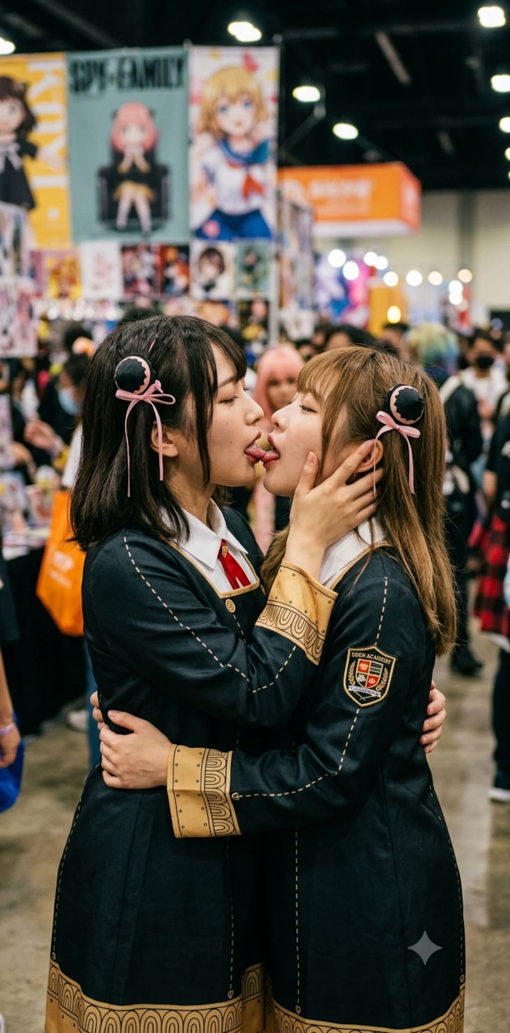 清楚系アイドル ベロチュー