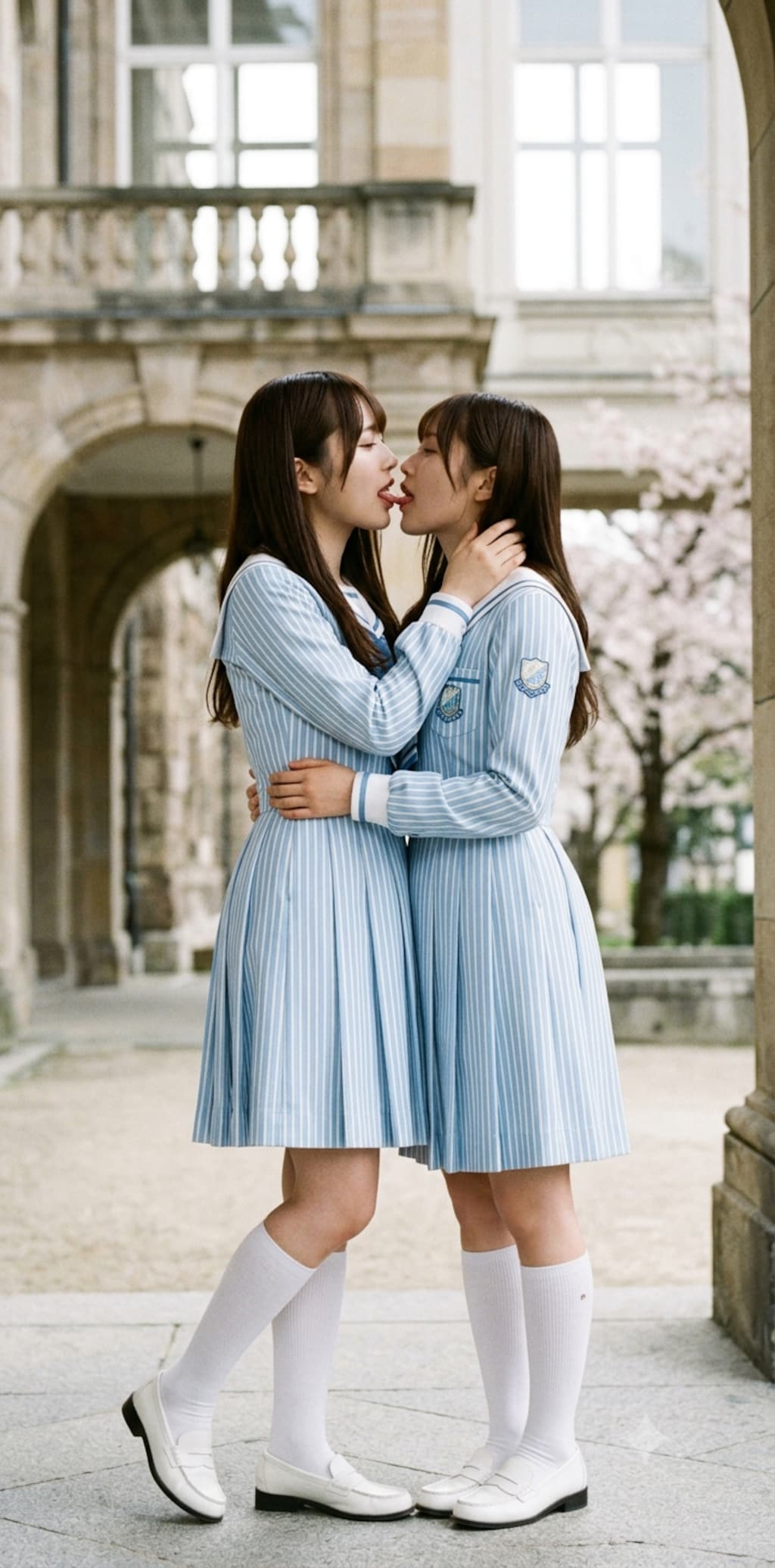 清楚系アイドル ベロチュー