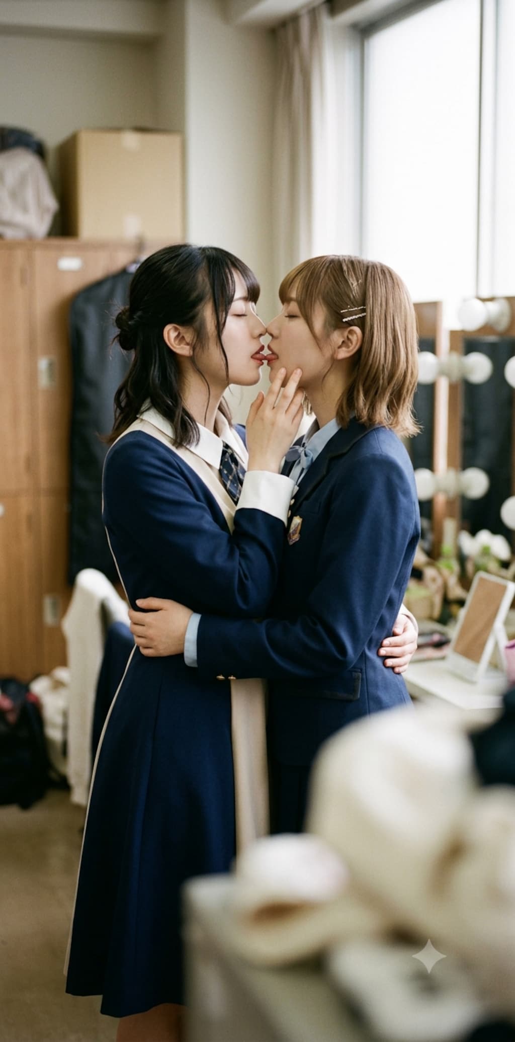 清楚系アイドル ベロチュー