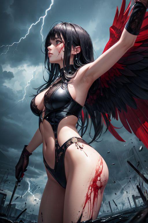 赤い翼の魔女