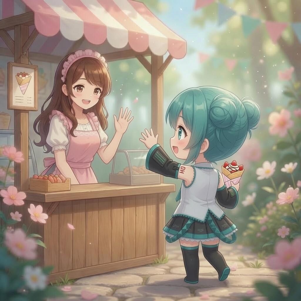 クレープ屋さん✨
