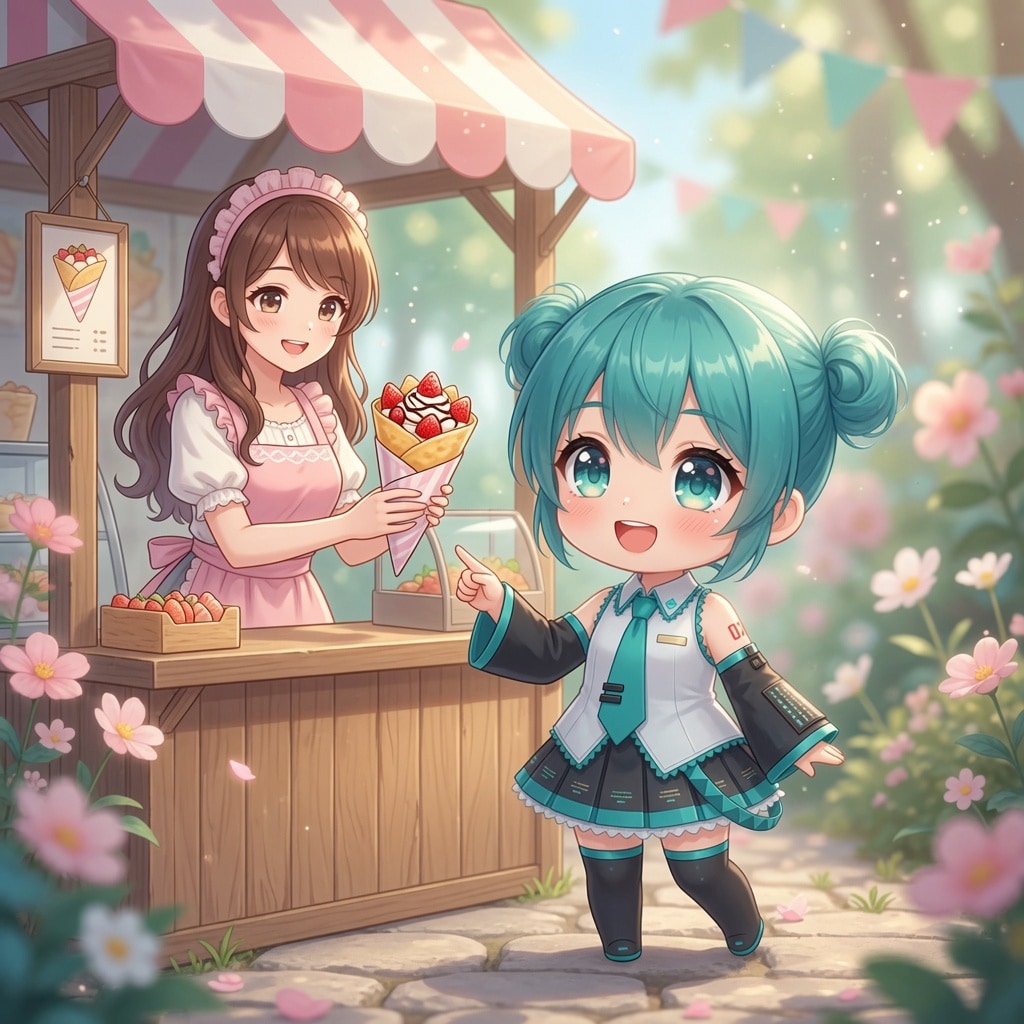 クレープ屋さん✨