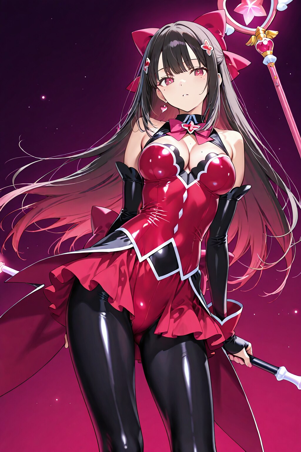 魔法少女の、魔法少女に、