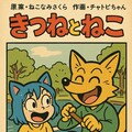 きつねとねこ 4枚目