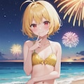 花火始まったよ〜ナツミ編 2枚目