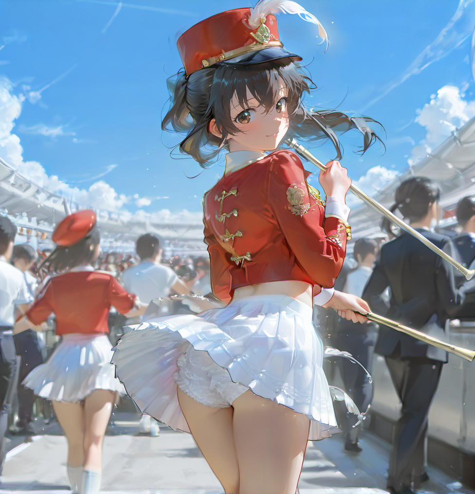 バトンガール