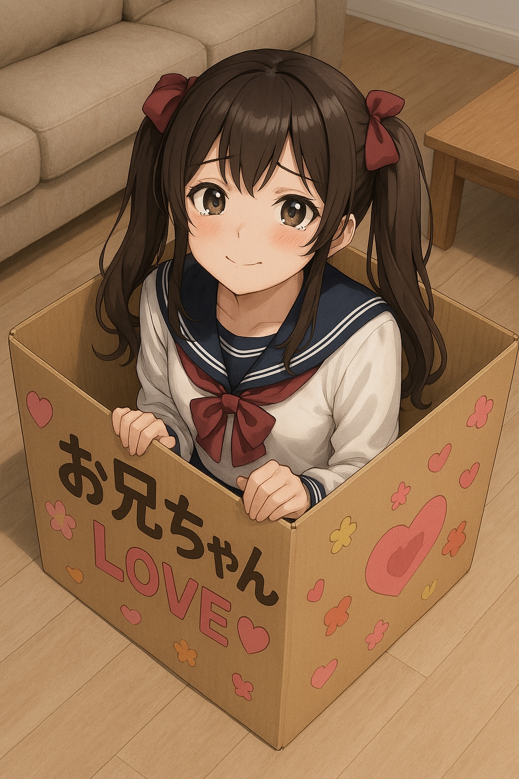 お兄ちゃん好き好き箱入り娘