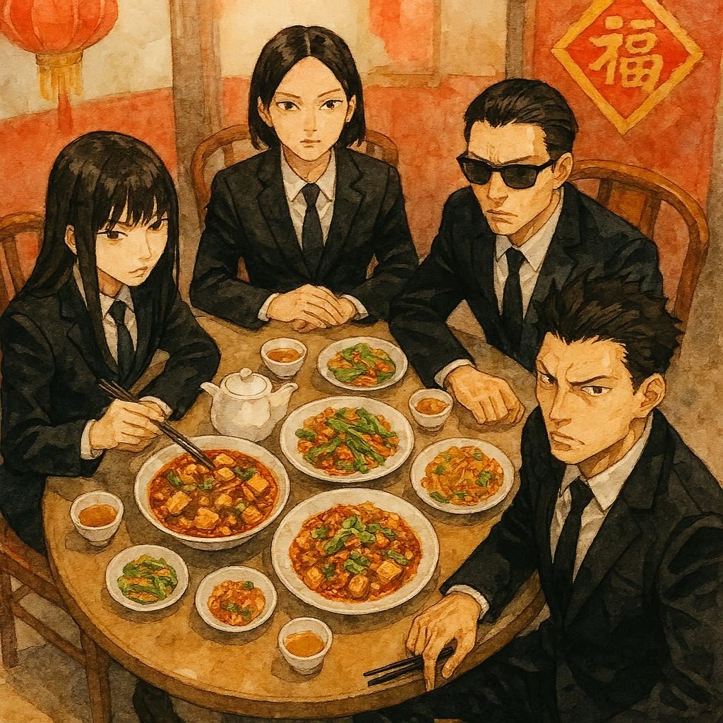 和やかな食卓