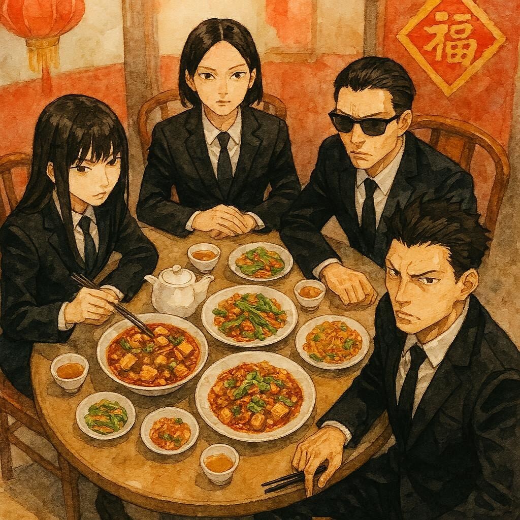 和やかな食卓