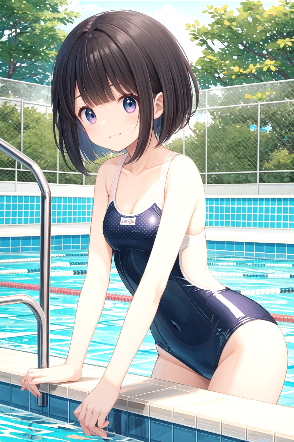 さあ、泳ぐわよ♪