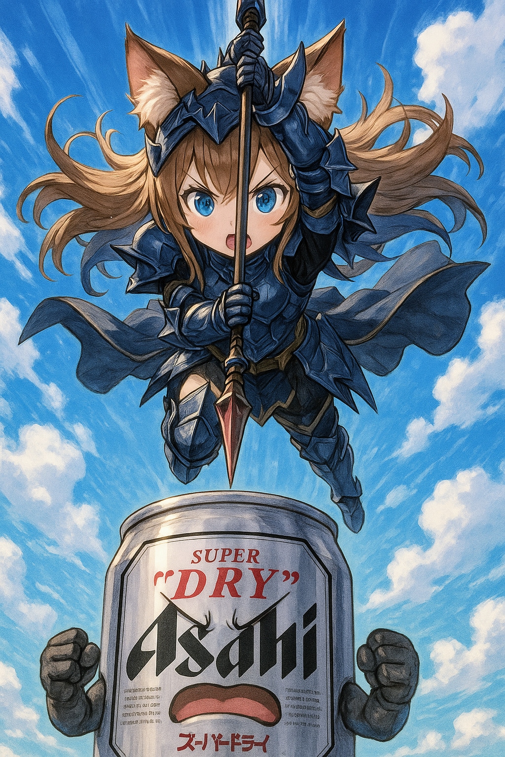 竜騎士の小さな女の子