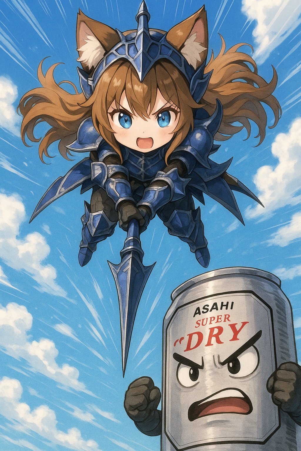 竜騎士の小さな女の子