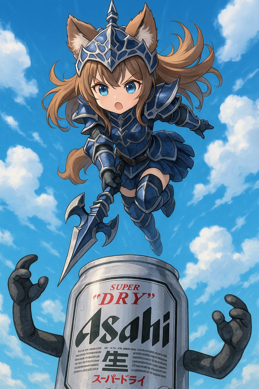 竜騎士の小さな女の子