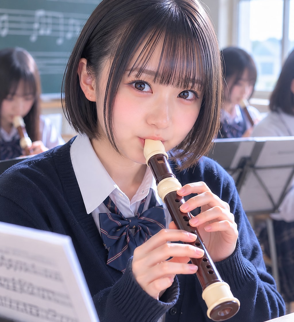 昼下がりになりましたが美人学生さん