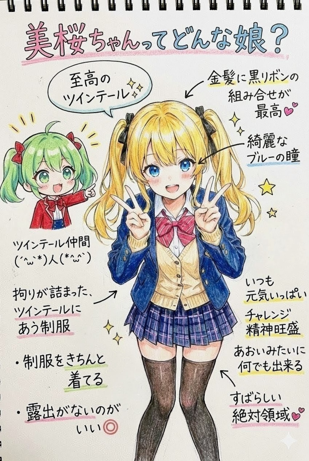 あおいちゃんによる美桜ちゃんの他己紹介