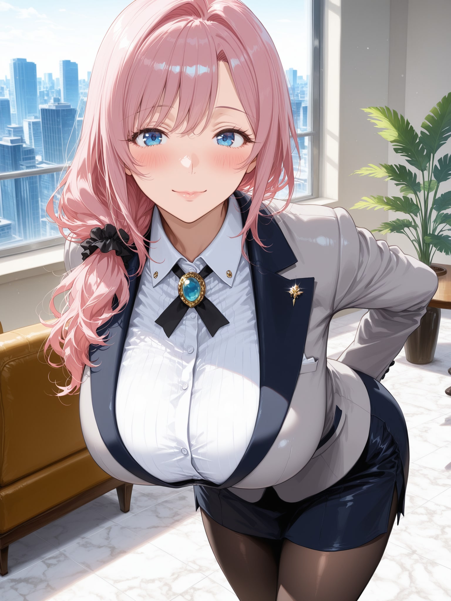 秘書の新たな装い① | の人気AIイラスト・グラビア