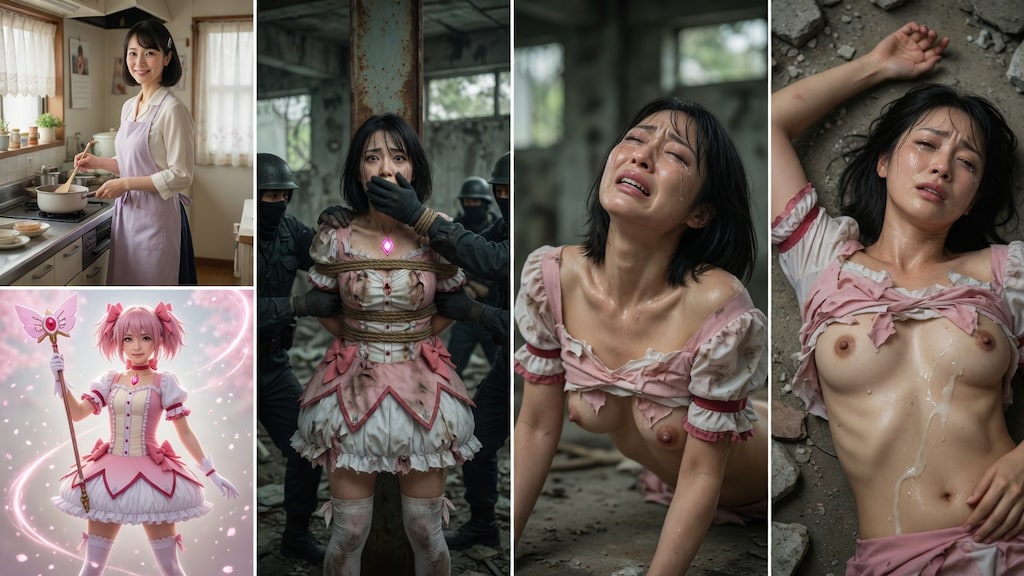 スーパーヒロイン熟女　魔法少女まどかマギカ編