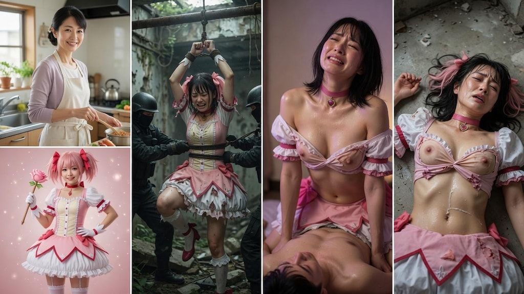 スーパーヒロイン熟女　魔法少女まどかマギカ編