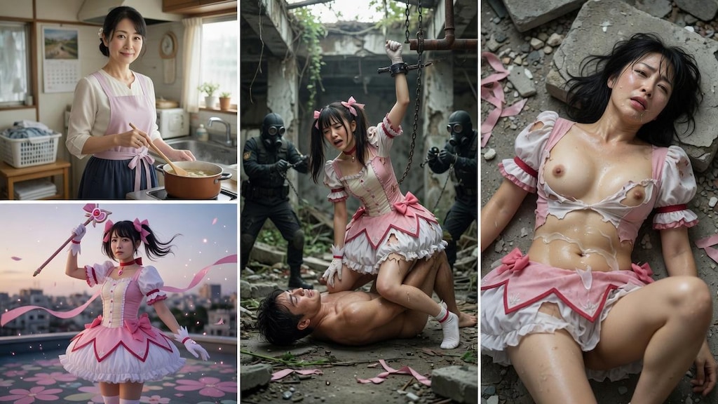 スーパーヒロイン熟女　魔法少女まどかマギカ編