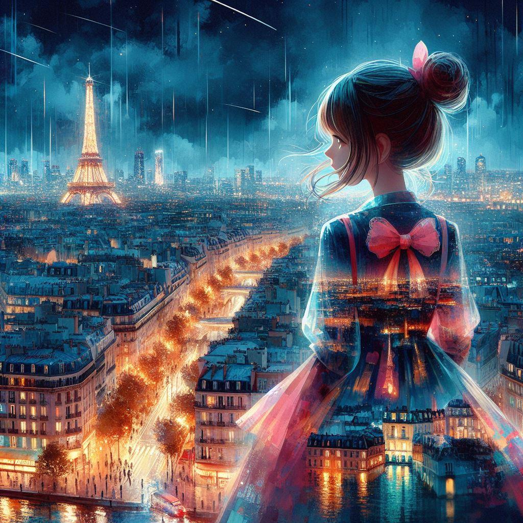 旅行の思い出～パリの夜
