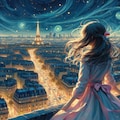 旅行の思い出～パリの夜 7枚目