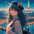 旅行の思い出～パリの夜 6枚目