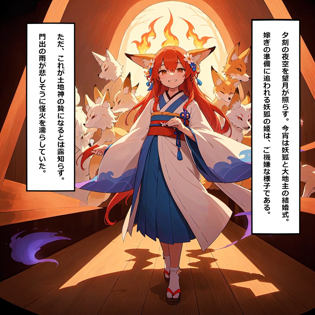 【第一話】狐の嫁入り【小説】