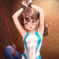 サイドポニー女子電マ責め 11枚目