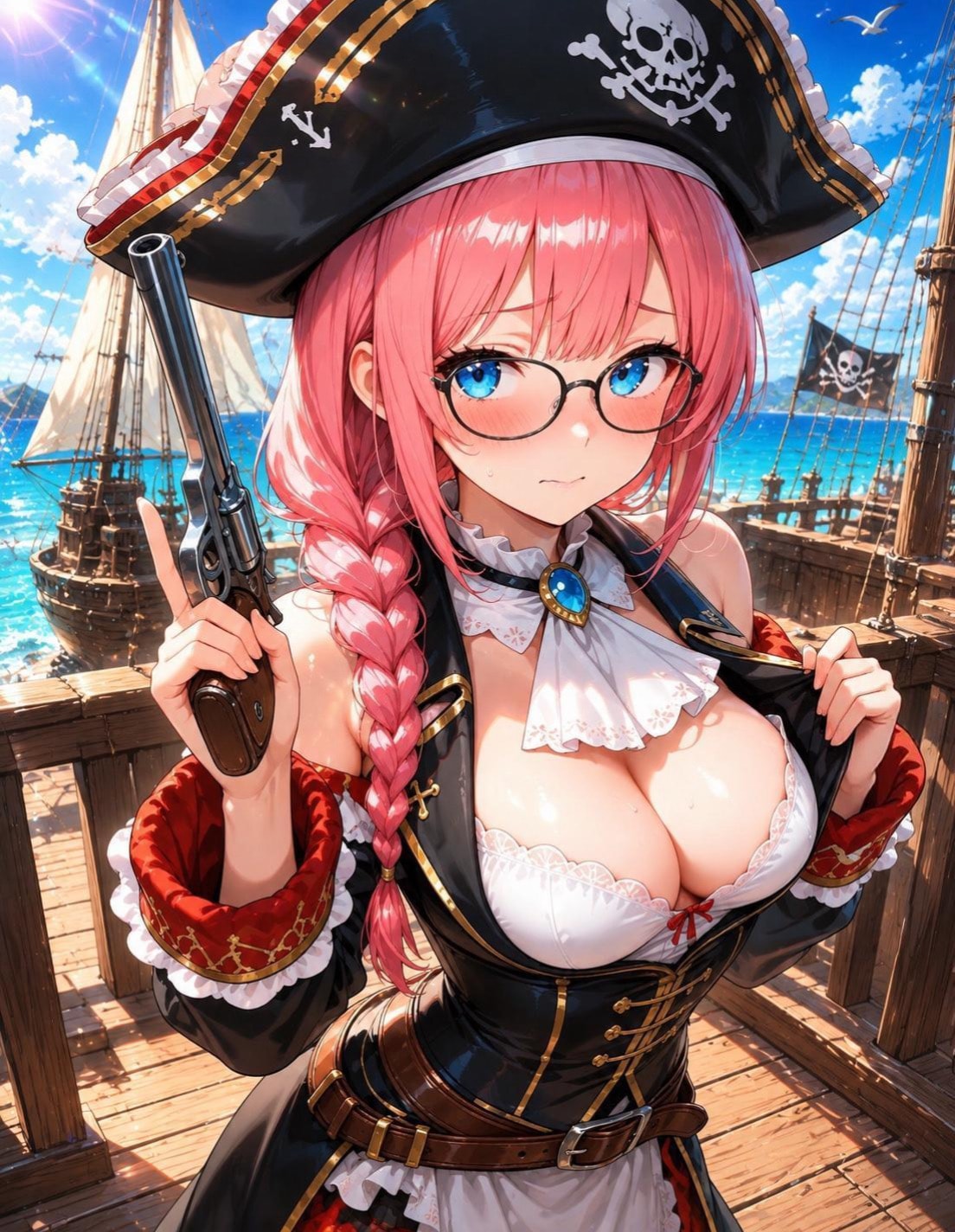 小桃乃さんでおっパイレーツ(∩´∀`∩)💕