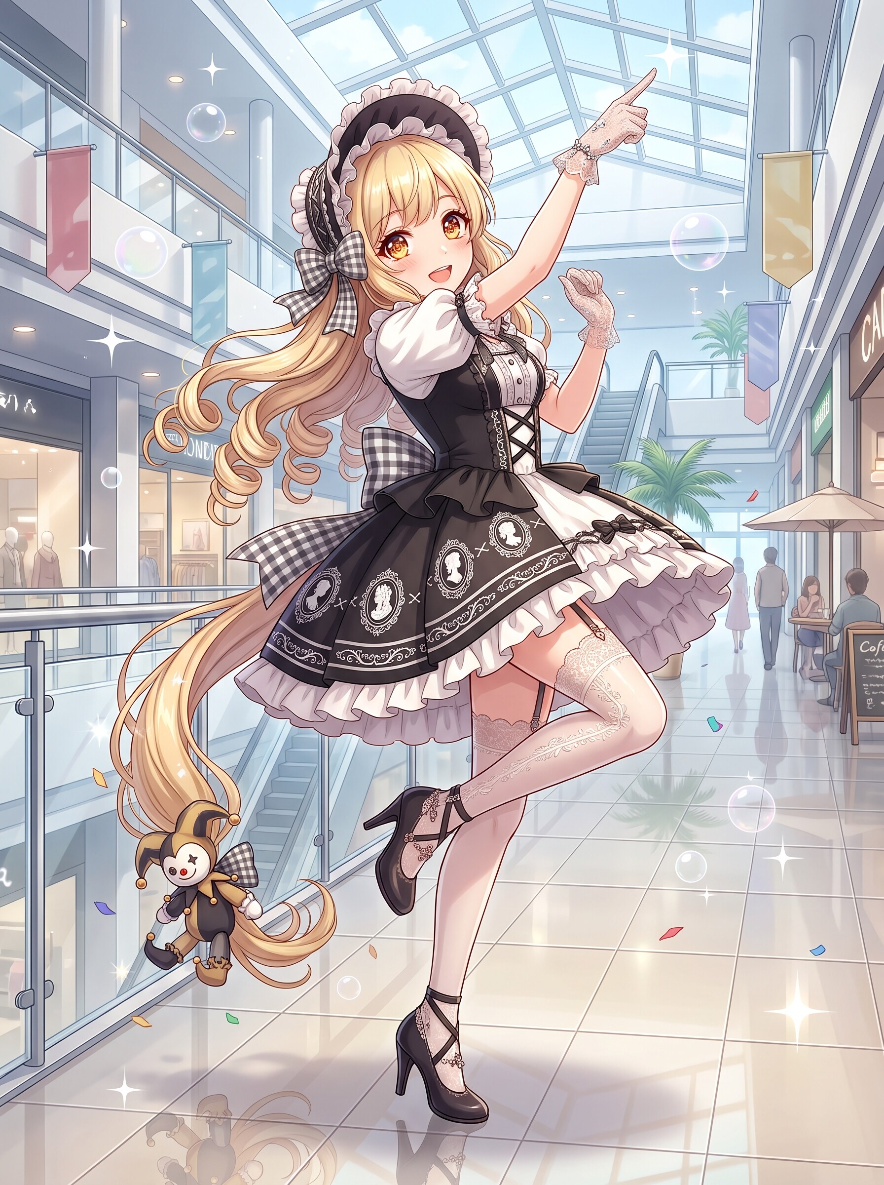 旋舞する黒白の乙女