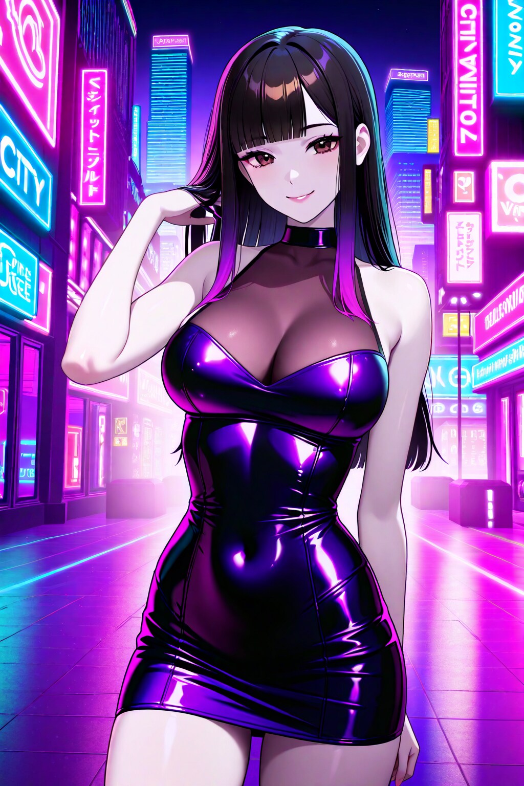 ネオンパンクのサキちゃん