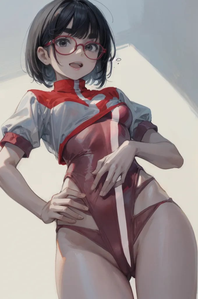 トップなコスをしているメガネさん | の人気AIイラスト・グラビア