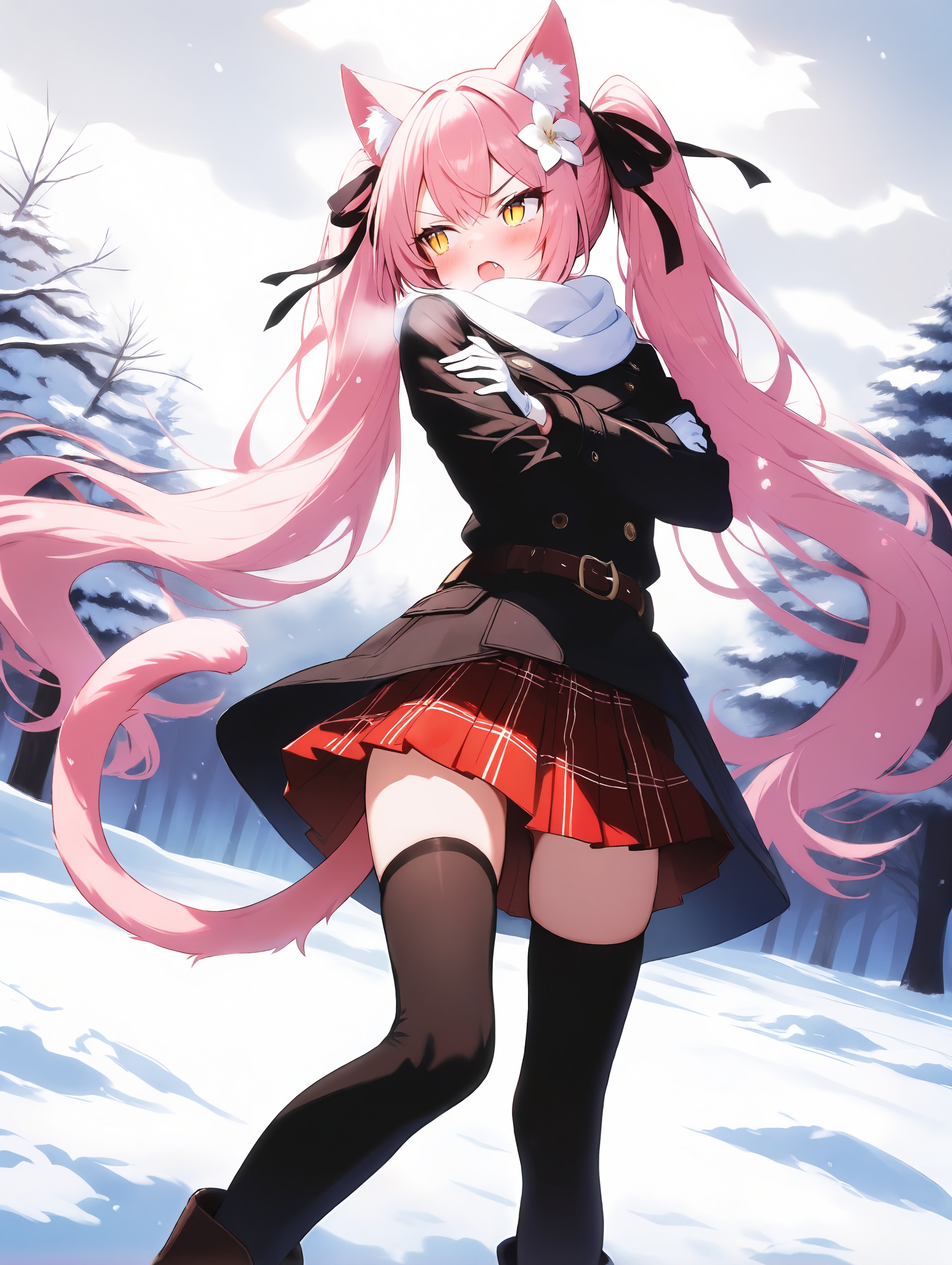 別に寒くニャいしっ‼️😼 | の人気AIイラスト・グラビア