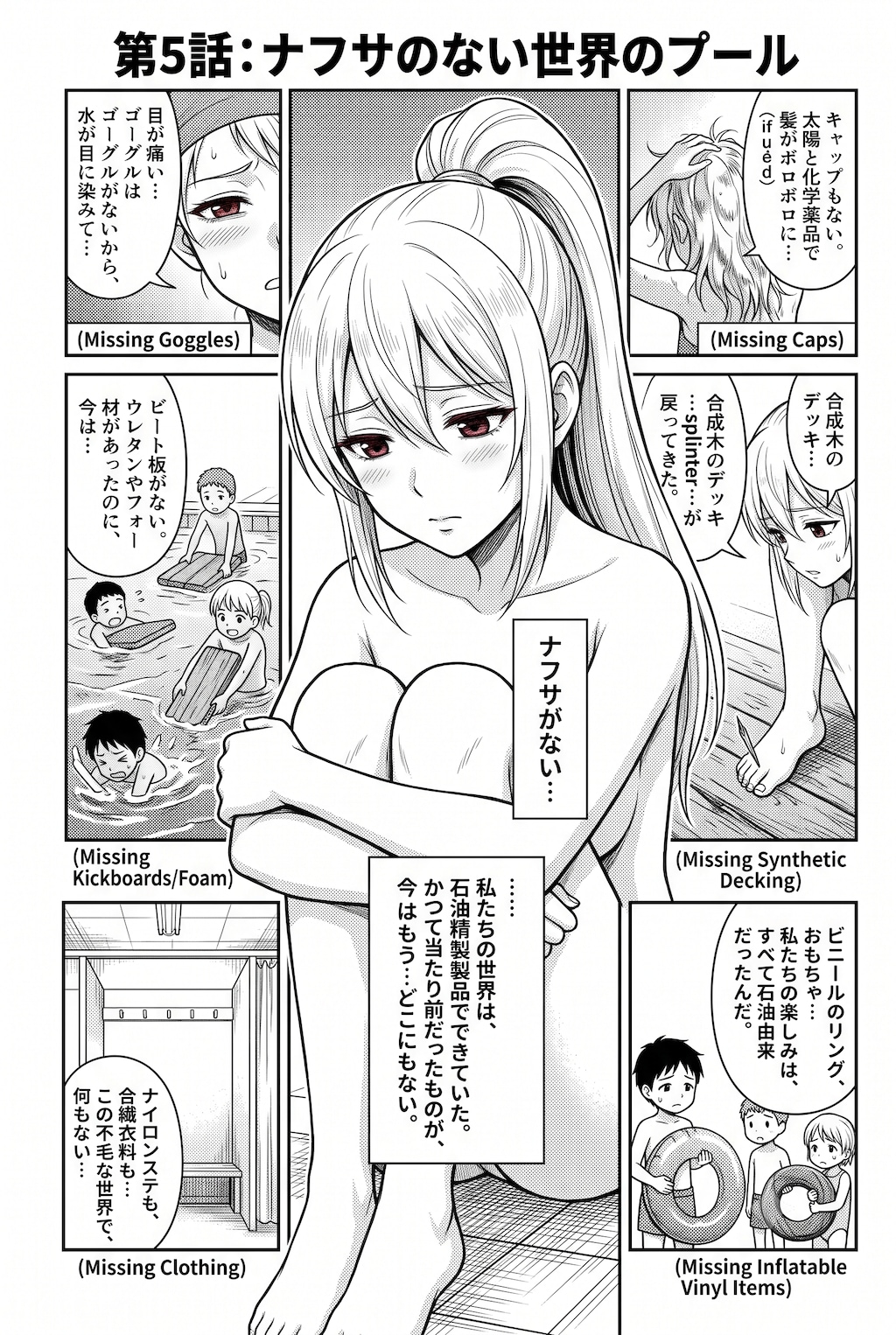 [第5話] ナフサの無い世界：プール編